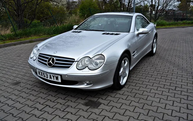 samochody osobowe Mercedes-Benz SL cena 21900 przebieg: 198000, rok produkcji 2003 z Pilzno